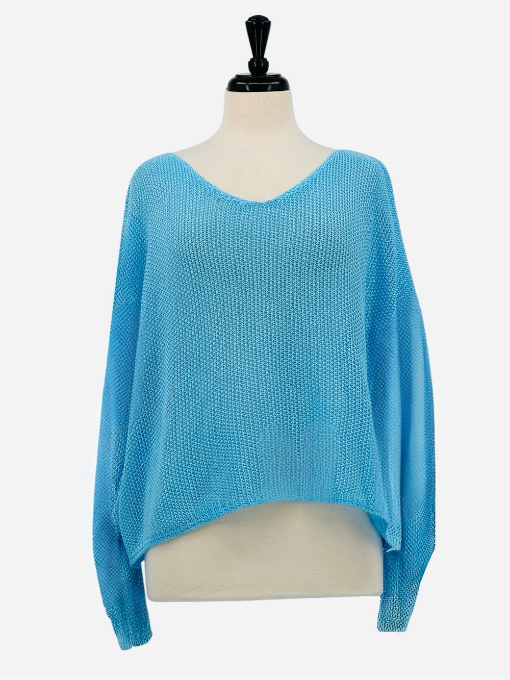 Gigi Moda Made in Italy Emma Sweater Turquoise